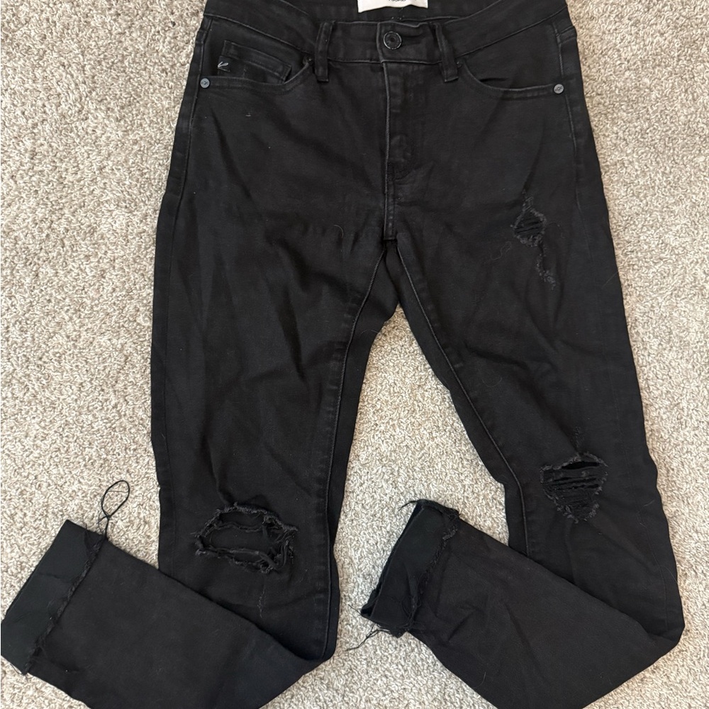 Stylish KanCan Black Distressed Women’s Jeans